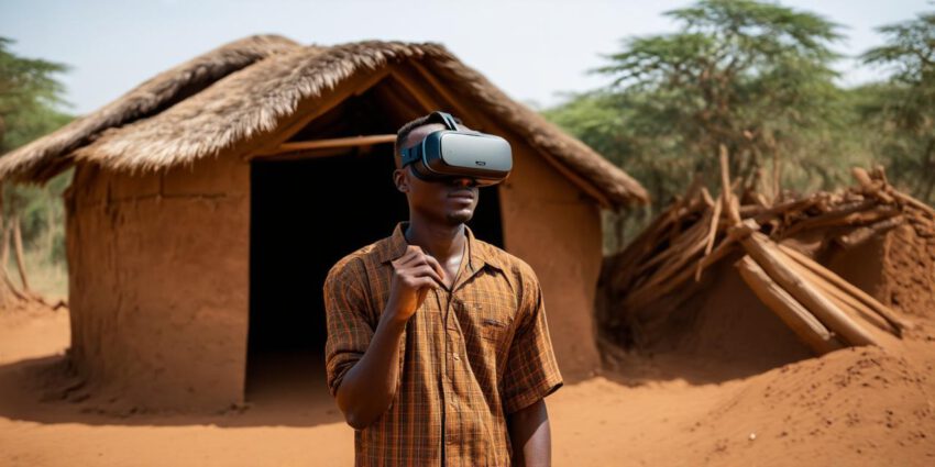 How can virtual reality be used for international development?