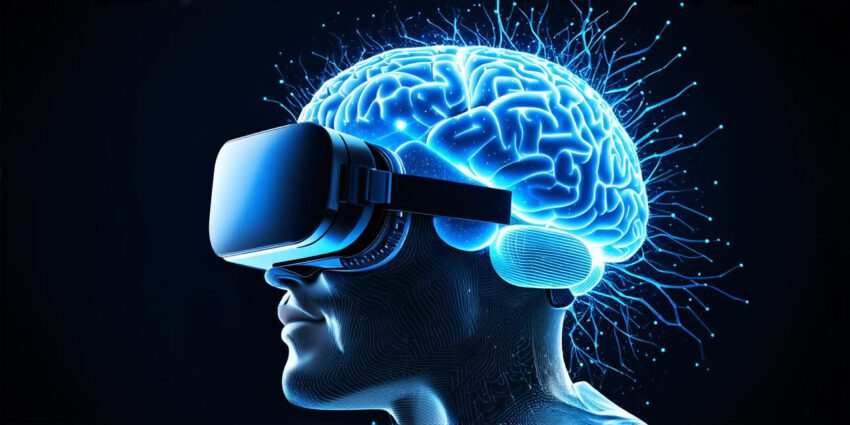 How does virtual reality impact brain development?